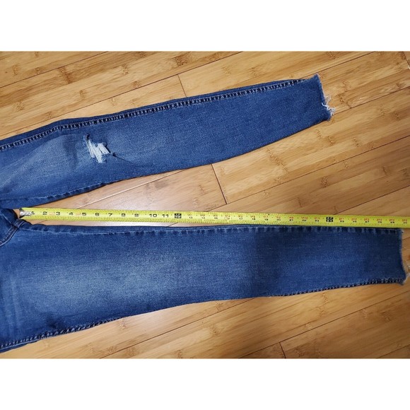 KUT Fab Ab Toothpick Skinny Jeans Womens Size 4 Regular Blue High Rise Stretch - Picture 5 of 15
